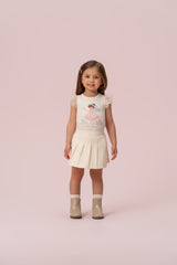 CONJUNTO BAILARINA COM SAIA PLISSADA PETIT CHERIE