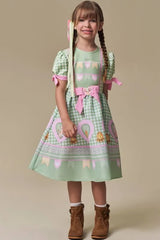 VESTIDO CAIPIRA FAZENDEIRA INFANTI