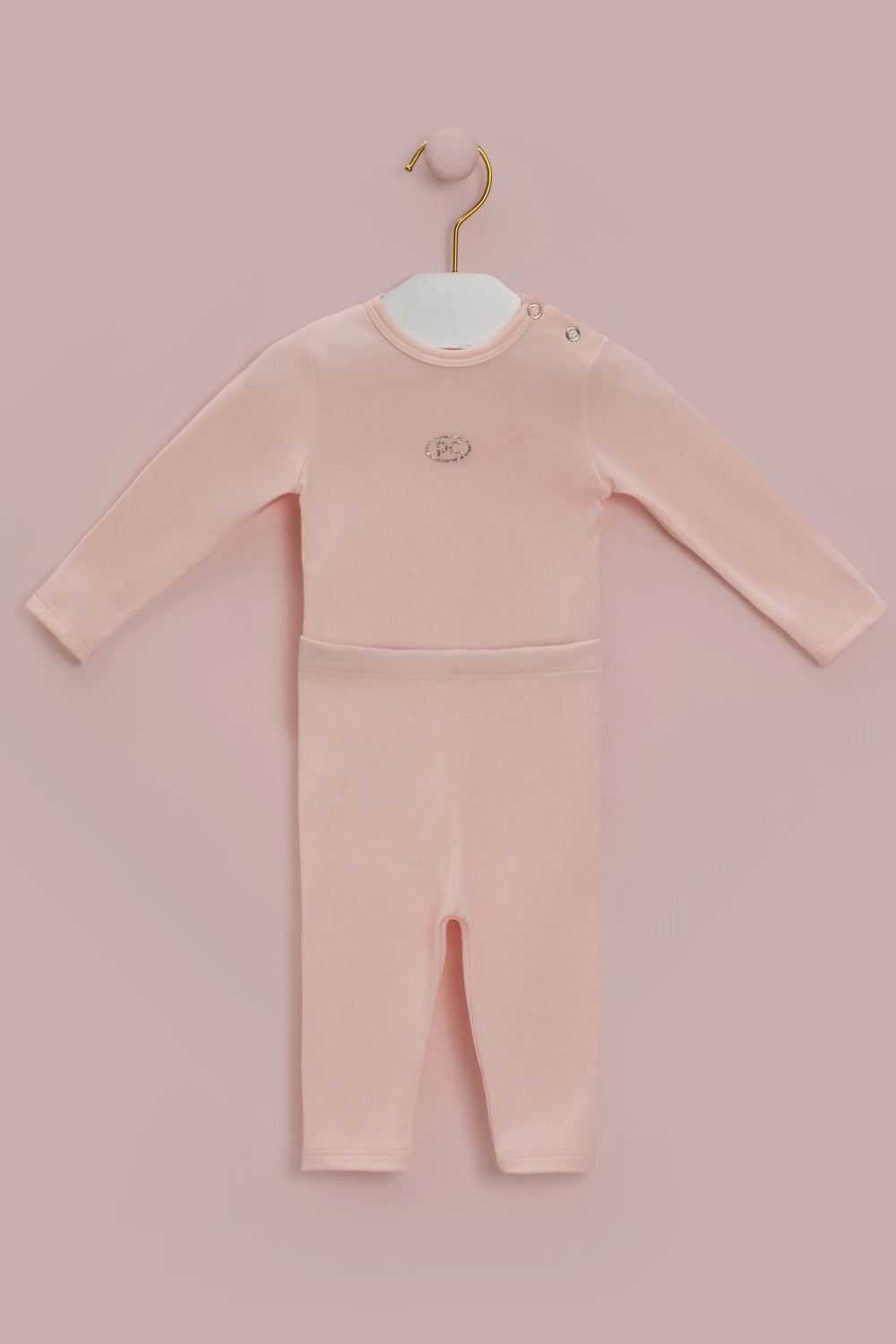 CONJUNTO DE BEBÊ COM BODY E LEGGING TÉRMICO PETIT CHERIE