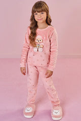 CONJUNTO DE PIJAMA EM PELO INFANTI