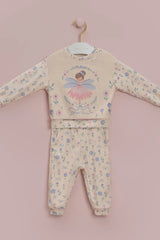 CONJUNTO BEBÊ DE MOLETOM EM PLUSH PETIT CHERIE