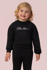 CONJUNTO DE MOLETOM TÉRMICO COM CRISTAIS PETIT CHERIE