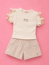 CONJUNTO PC APLICAÇÃO PÉROLA PETIT CHERIE