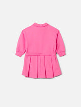 VESTIDO MOLETOM COM GOLA URSINHO POOH ANIMÊ