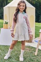 VESTIDO EM PIQUET COM ELASTANO KUKIÊ